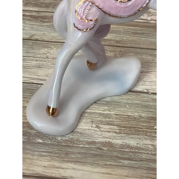 Franklin Mint Treasury of Unicorns -Love Series "Where Loving Hearts Meet" 1990s - Picture 10 of 14